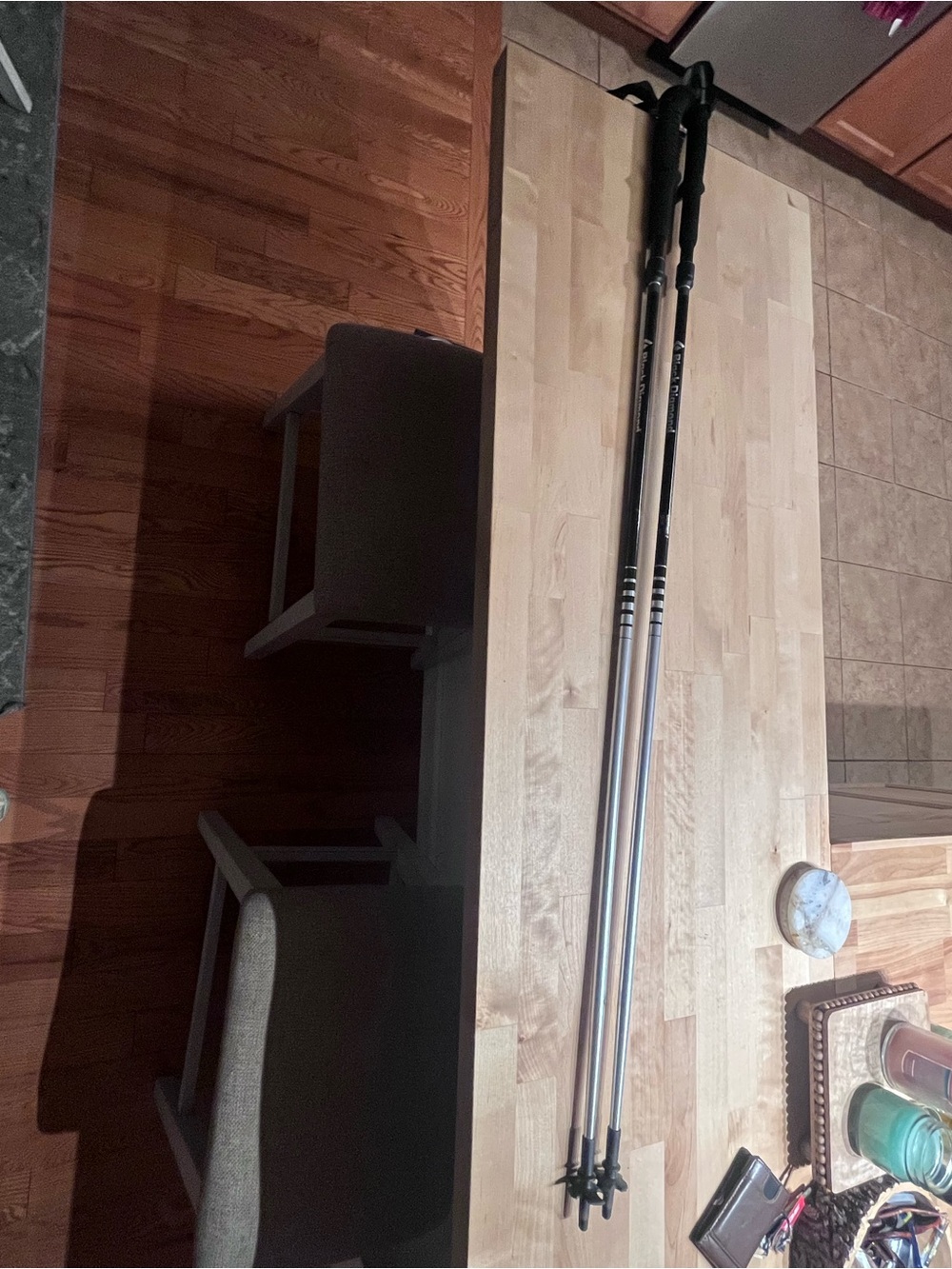 Black Diamond Distance Z 130cm Trekking Poles - Black - Picture 2 of 4